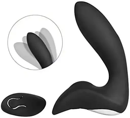 Стимулятор простати I’MCUM Prostate Power з пультом управління Чорний (7970379617687) - фото 3