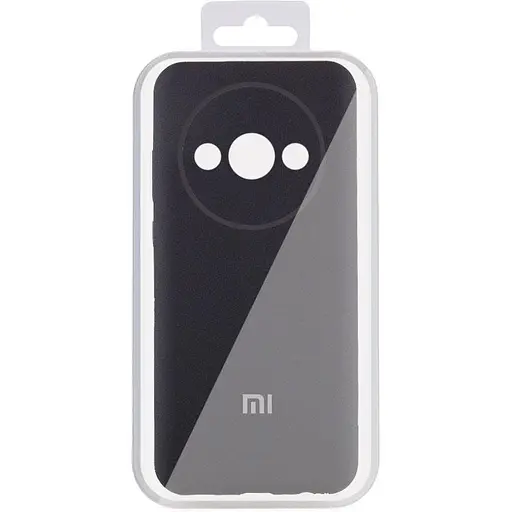 Чехол Lakshmi Silicone Cover Full Camera AA with logo для Xiaomi Redmi A3 Черный/Black - фото 4
