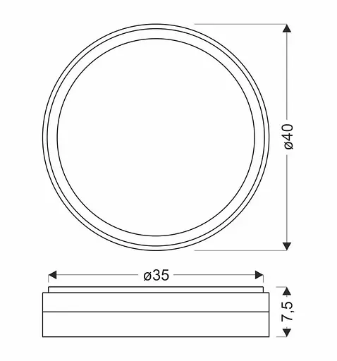 Стельовий світильник Candellux 13-11305 Florida - фото 4