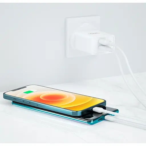 Адаптер сетевой XO Dual USB charger L65 | 2USB, 2.4A | - фото 3