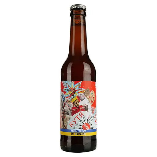 Пиво Правда Кутя Spiced Golden Ale, світле, нефільтроване, 6,2%, 0,33 л
