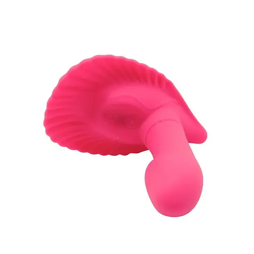 Вібратор Pretty Love Fancy Clamshell 10 см рожевий - фото 3