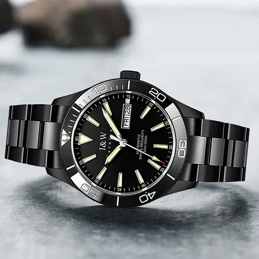 Наручний годинник чоловічий Carnival Shark 10 Bar Чорний (3344) - фото 2