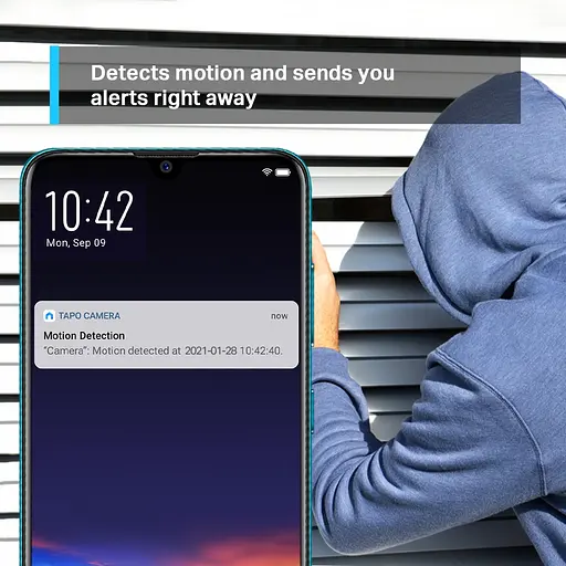 IP-Камера TP-Link Tapo C210 3MP N300 microSD motion detection - фото 6
