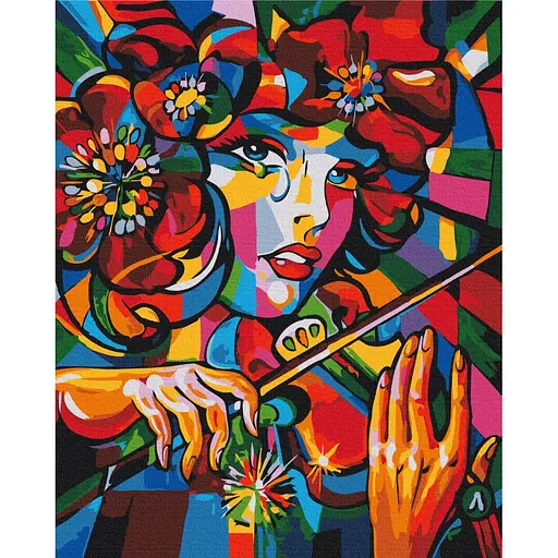 Картина за номерами Мелодія душі Oleg Loburak Brushme 40x50 см кольорова 000277426