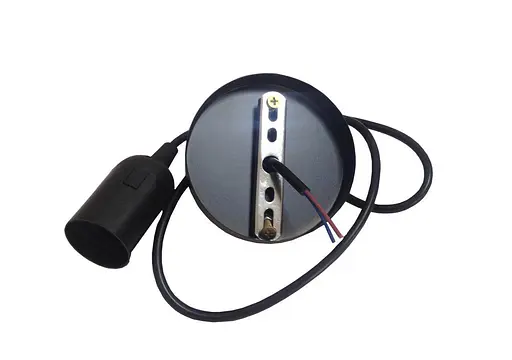 Патрон подвесной черный матовый Регулировка высоты ТМ LUMANO - фото 1