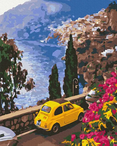 Картина за номерами на підрамнику Brushme Провінція в Італії