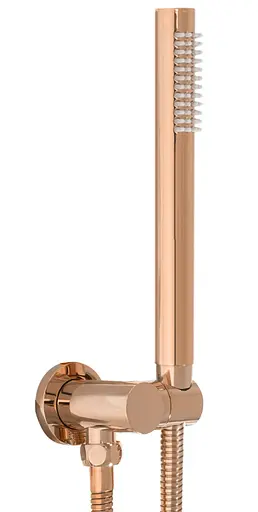 Душова система прихованого монтажу Rea Lungo Miler rose gold + BOX з термостатом REA-P6613, Теплий захід сонця - фото 4