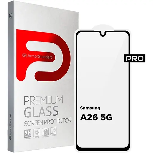 Защитное стекло ArmorStandart Pro Full Glass для Samsung A26 5G Black (ARM82212) [125956]