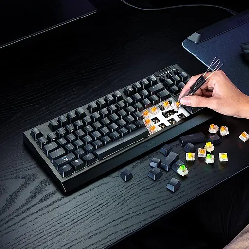 Клавіатура Razer BlackWidow V4 TKL Hyperspeed (RZ03-05480100-R3M1) - фото 10