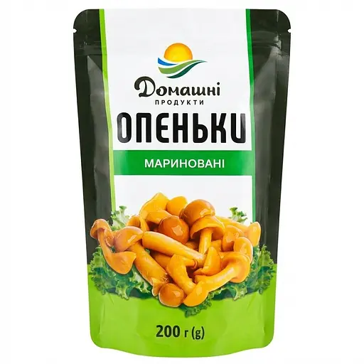 Опята маринованные целые Домашні продукти 200 г