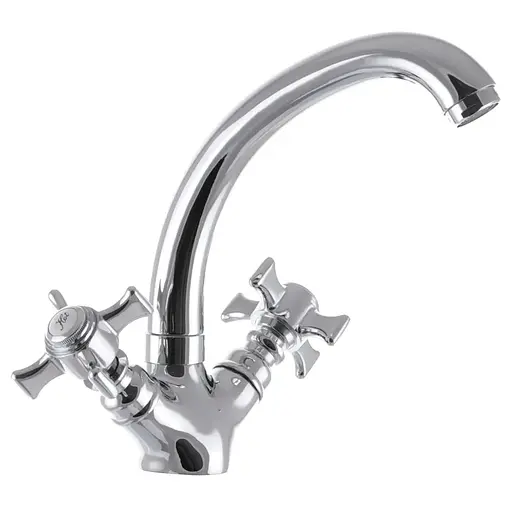 Змішувач для умивальника Haiba Zeus 272 HB0432 Хром - фото 1