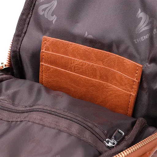 Женская слинг сумка Vintage через плечо из экокожи 16х30х8 см sum0026959 - фото 7