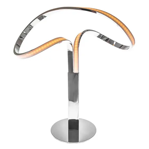 Настольная лампа Brille лед для кабинета на тумбочку хай-тек BL-533T / 14W CH - фото 3