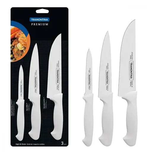 Набор ножей из 3 предметов Tramontina Premium 24499/811