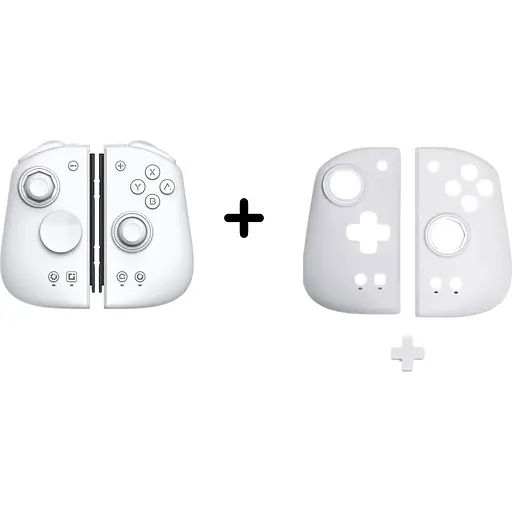 Геймпад Mobapad M6 HD Controller Pro Joy-Сons + White для Nintendo Switch (L и R геймпад) [114679]