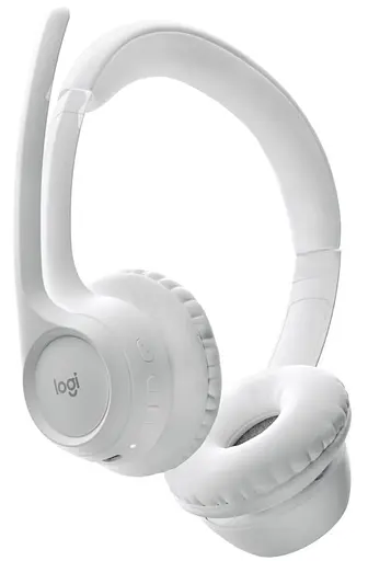 Гарнітура Logitech Zone 300 Wireless Bluetooth Headset Off-White (981-001417) - фото 3
