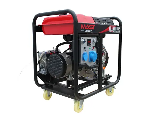 Дизельний генератор MAST GROUP + газова плитка Orcamp CK-505 + електричний обігрівач Gardyer HE2000 та лійка (KYH11000AE) - фото 4