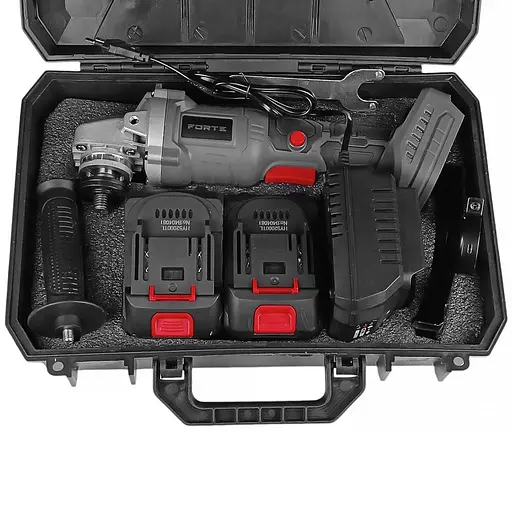 Угловая шлифмашина Forte AG 21-125BC аккумуляторная (136424) - фото 6