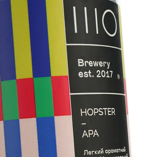 Пиво Sho Brewery Hopster светлое 5.4% 0.33 л ж/б - фото 5