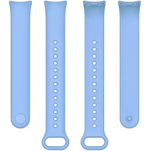 Ремешок DK CDK для Xiaomi Mi Smart Band 10 Silicone Sport Band (015812) (azure blue) - фото 2