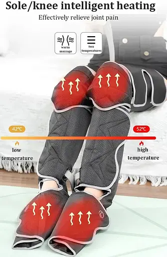 Универсальный массажер для ног Benbo FE-7208 с вибрацией и прогревом - фото 9