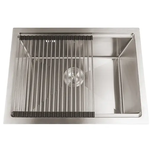 Кухонна мийка під стільницю з нержавіючої сталі кухонна станція Nett NS-5742, Нержавіюча сталь - фото 7