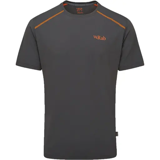Футболка Rab Force Tee Graphite L (1033-RB QBL-05-GRH-LRG)