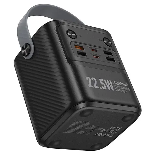 Портативна батарея Power Bank Hoco J152 (80000 mAh) 22.5W + light - фото 5