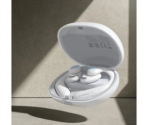 Навушники QCY бездротова стереогарнітура Bluetooth в кейсі T15 білі - фото 10