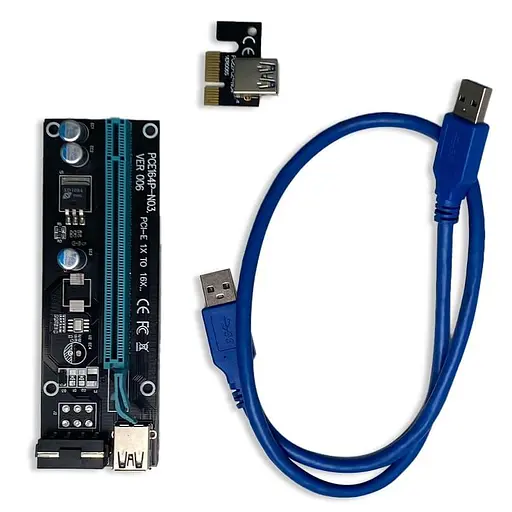 Райзер  006 (MOLEX) 006 (006 MOLEX) Б/в - фото 1