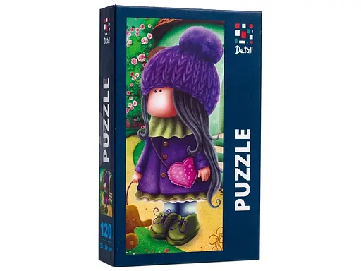 Пазли De.tail Cute Doll with an Elephant, DT100-04