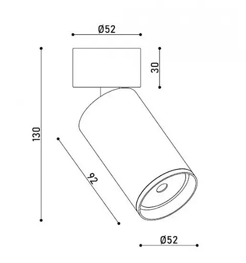 Спот KLOODI KD-MIO CE WH - фото 2