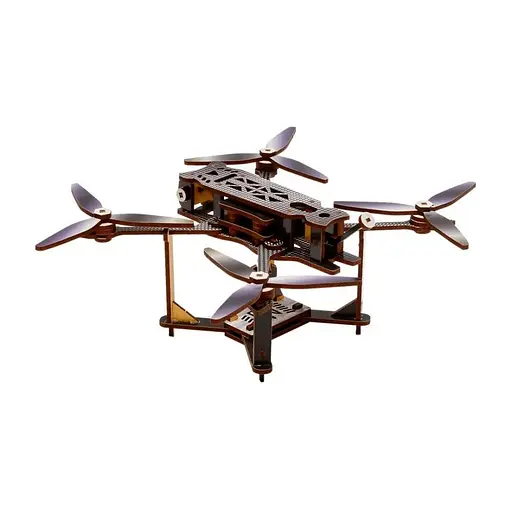 Деревянный 3D конструктор FPV Mini PuzzleOk Puz-00953 95 деталей - фото 7