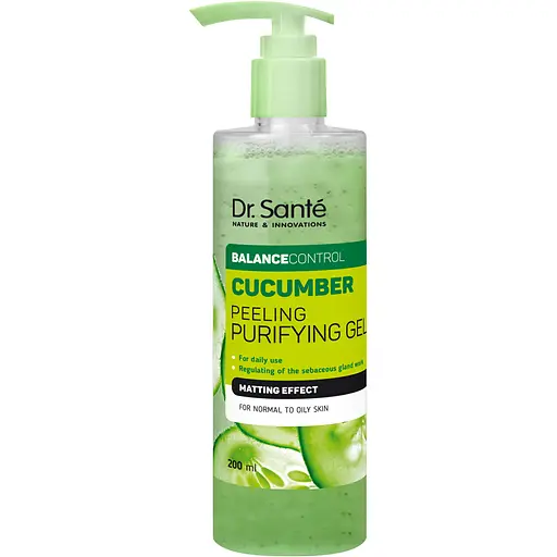 Гель-пілінг Dr. Sante Cucumber Balance Control 200 мл