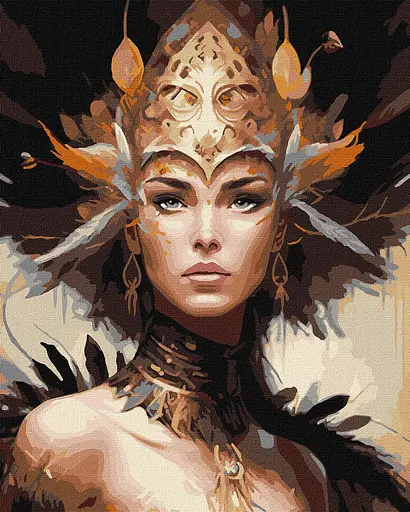 Набір для розпису по номерах Незрівнянна краса, 40x50 см