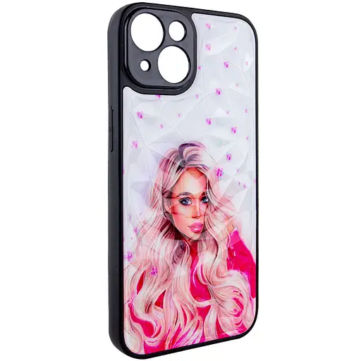 Чохол Epik TPU+PC Prisma Ladies для Apple iPhone 14, 6.1 Pink - фото 2