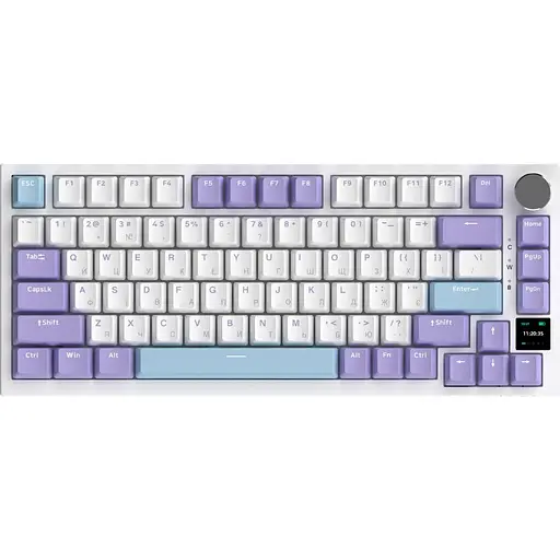 Клавиатура Ajazz AK820 Pro Flying Fish Switch Purple (AK820PRO-FF-PWB) [129506]
