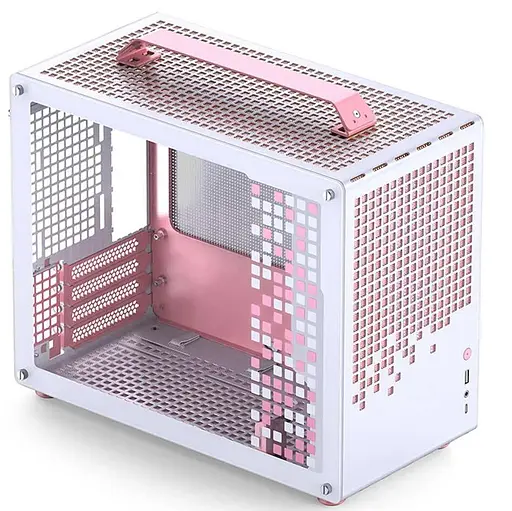Корпус Jonsbo Z20 White-Pink (Z20 White-Pink) Без БП - фото 2