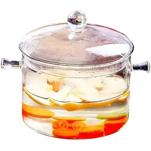 Кастрюля боросиликатное стекло Edenberg 1.7 л EB-19006