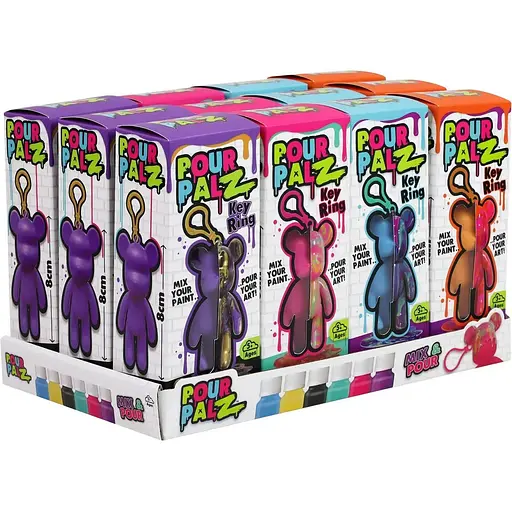 Набір для творчості ToyMonster Флюїд Арт Брелок Ведмедик S3 (GS-G88822) - фото 30