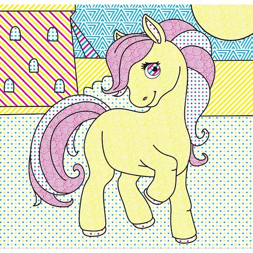 Водные раскраски Волшебная раскраска Пони 757173, 4 картинки - фото 2