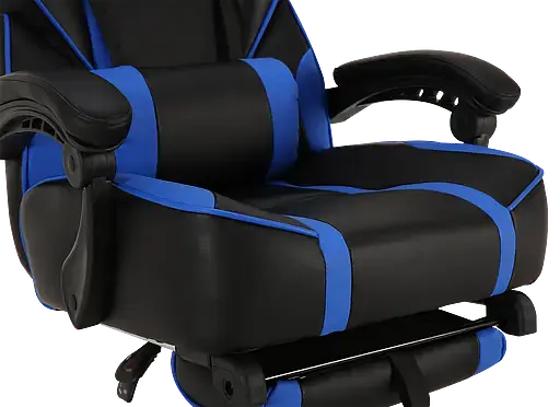 Геймерське крісло GT Racer чорне із синім (X-2748 Black/Blue) - фото 7