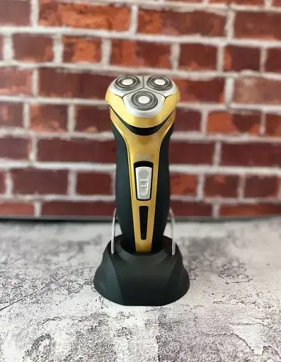 Электробритва роторная DSP 60015 (водонепроницаемая, с зарядной базой, 3D-головки) - фото 2