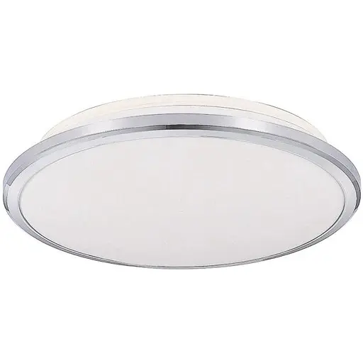Світильник стельовий Zuma Line 5905316643994 Moren LED 1x22W 3000K/4000K/5500K 1700Lm IP20 сріблястий - фото 1