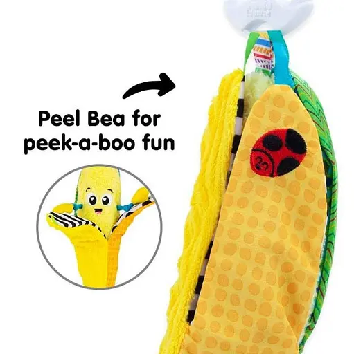 М'яка іграшка підвіска Lamaze Банан L27382 - фото 7