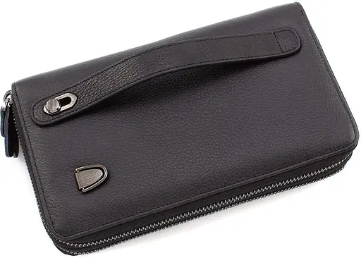 Стильный мужской клатч из кожи Marco Coverna 21х12х4 см sum0022326 - фото 2