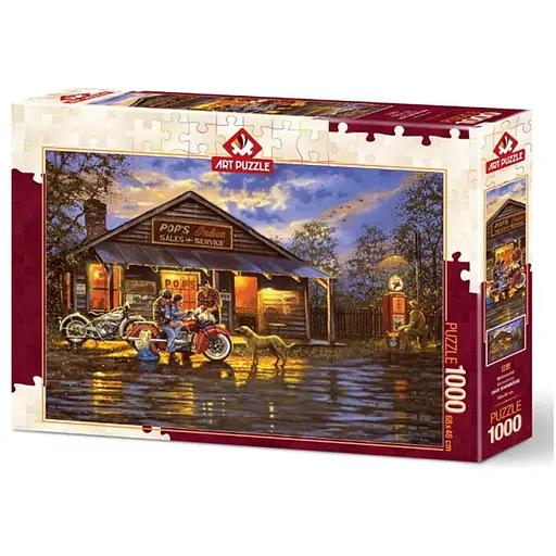 Пазл Art Puzzle Мотоцикліст 1000 ел. (5190) - фото 1