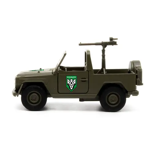 Модель Штурмова Машина "БОП НГУ ІМ. КУЛЬЧИЦЬКОГО" TechnoDrive 250329W2 серії "Шеврони Героїв" - фото 5