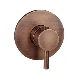 Змішувач для душу Paffoni Light brushed copper LIG011RMSP, Бронза - фото 1